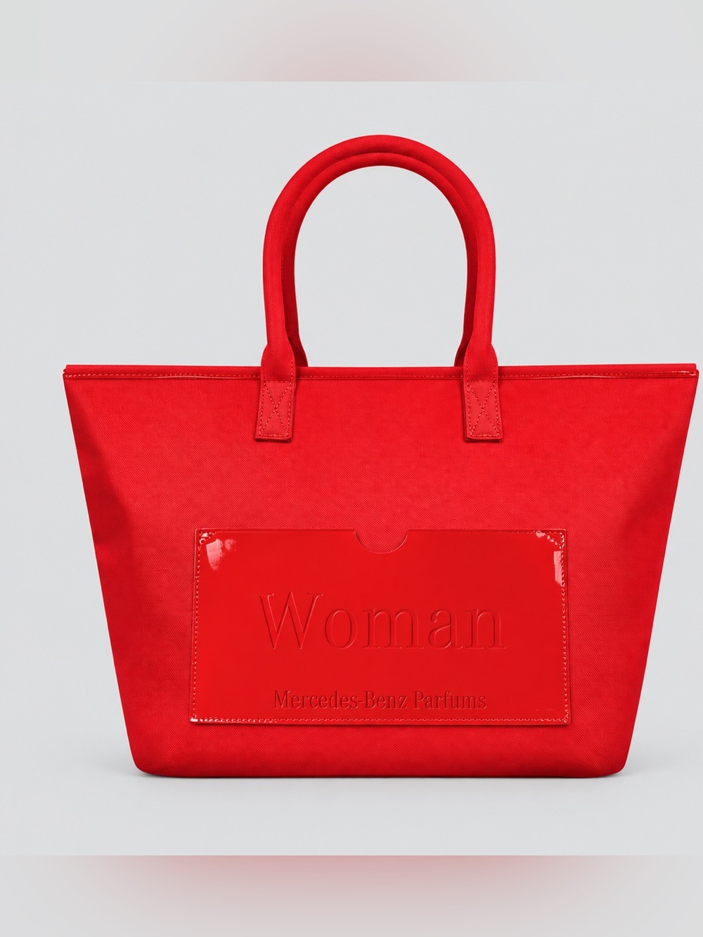 Mercedes Benz Woman Red Tote Bag Luxury Promotional Rare
